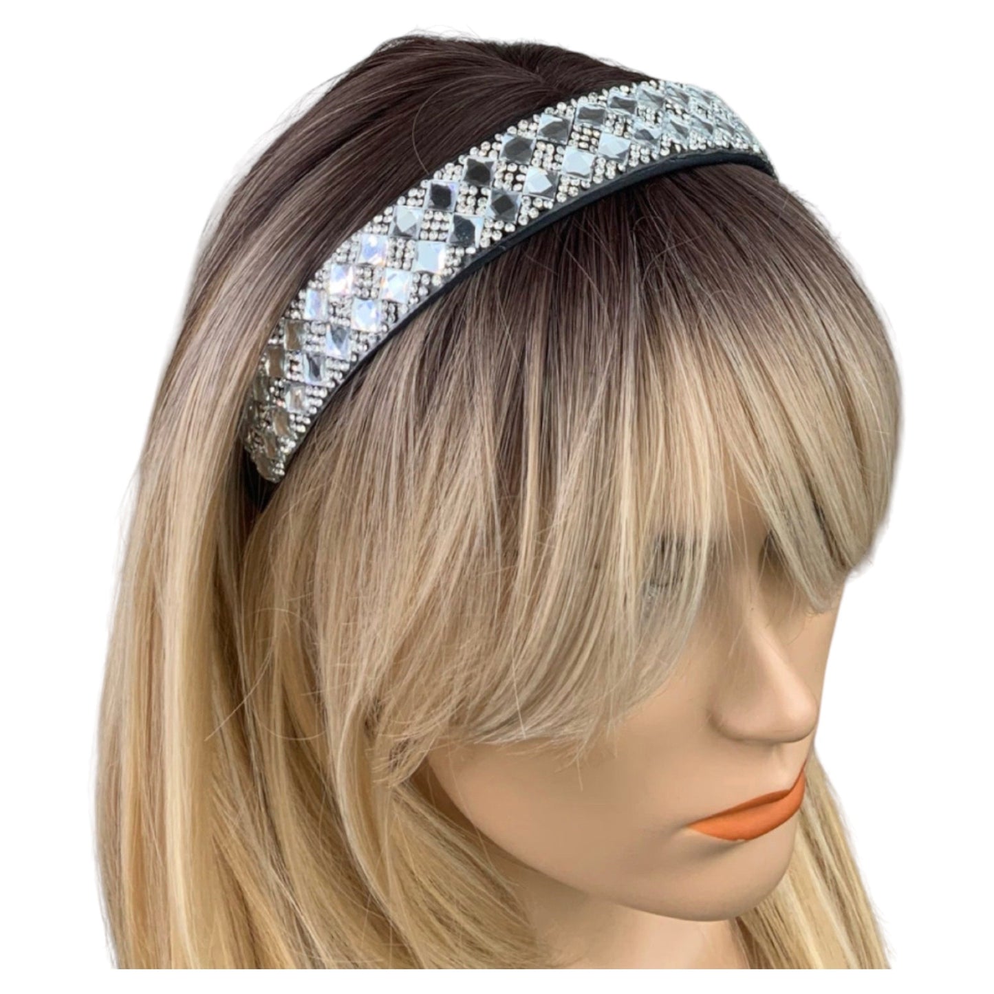 Diamond Mirror Trim Headband