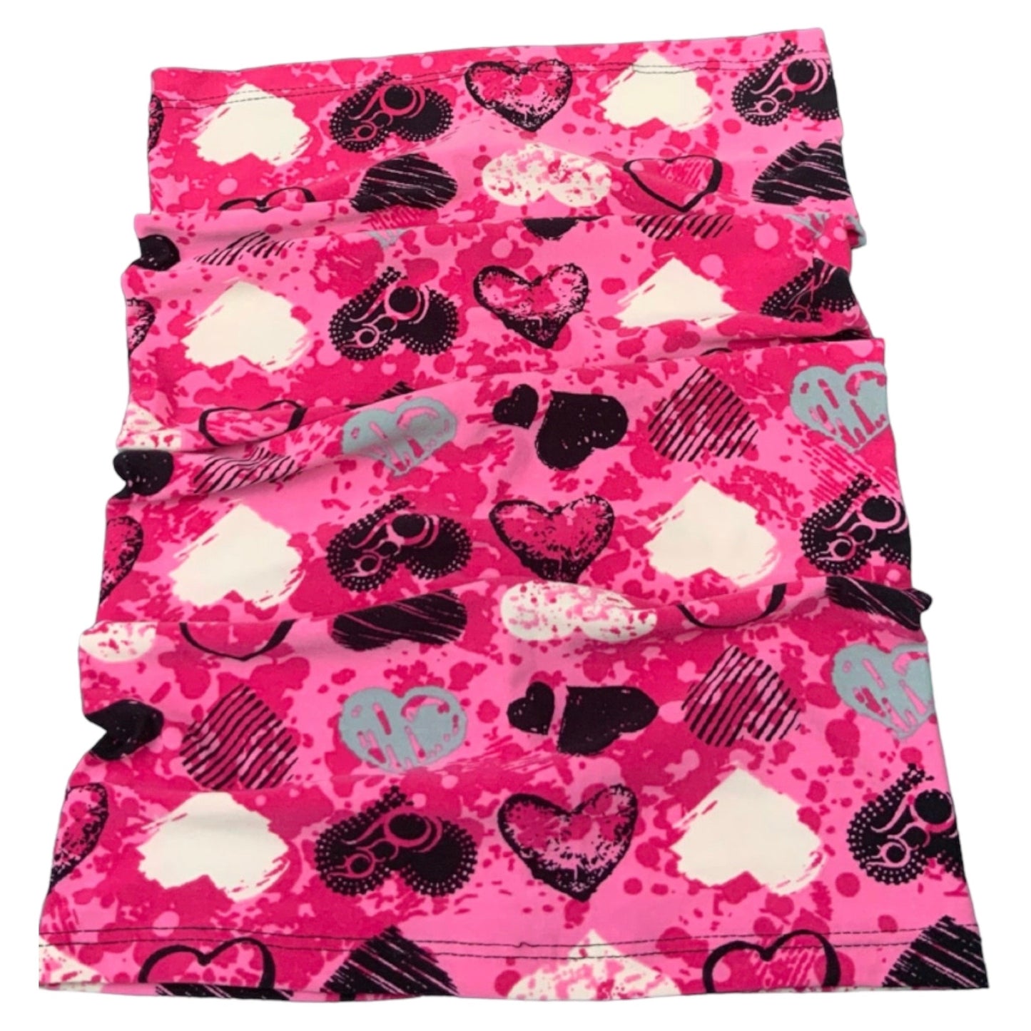 Pink Heart Big Band Hair Bandeau