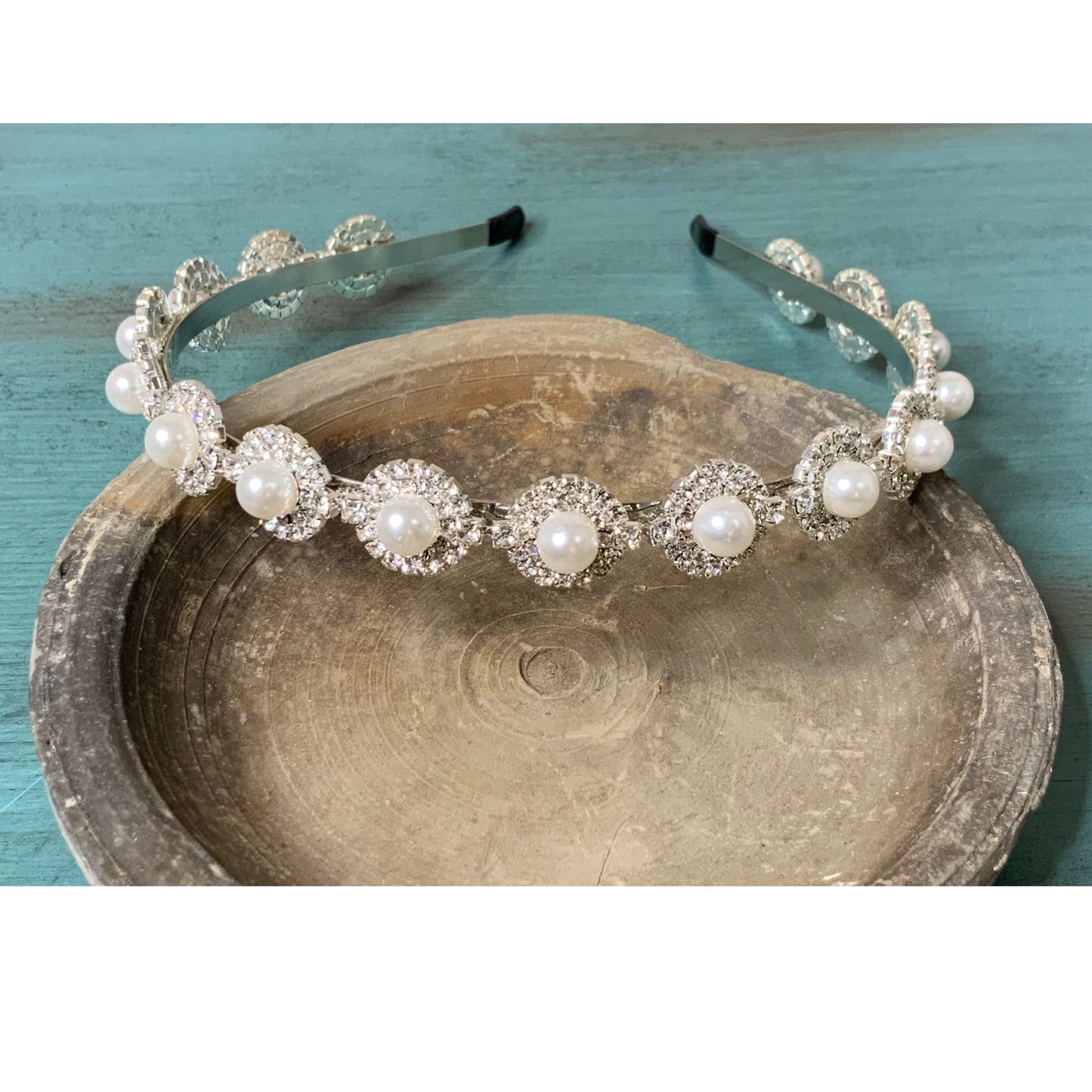 Diamonds and Pearls Headband