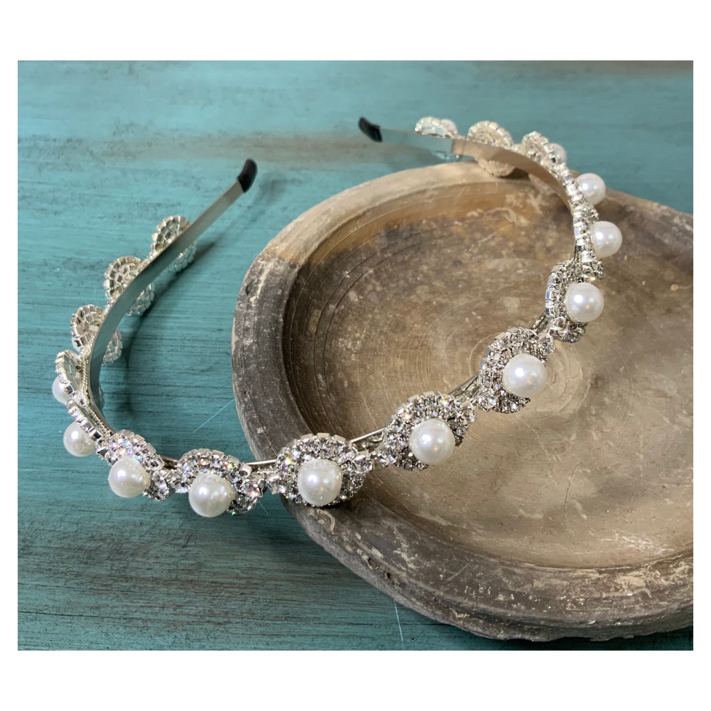 Diamonds and Pearls Headband