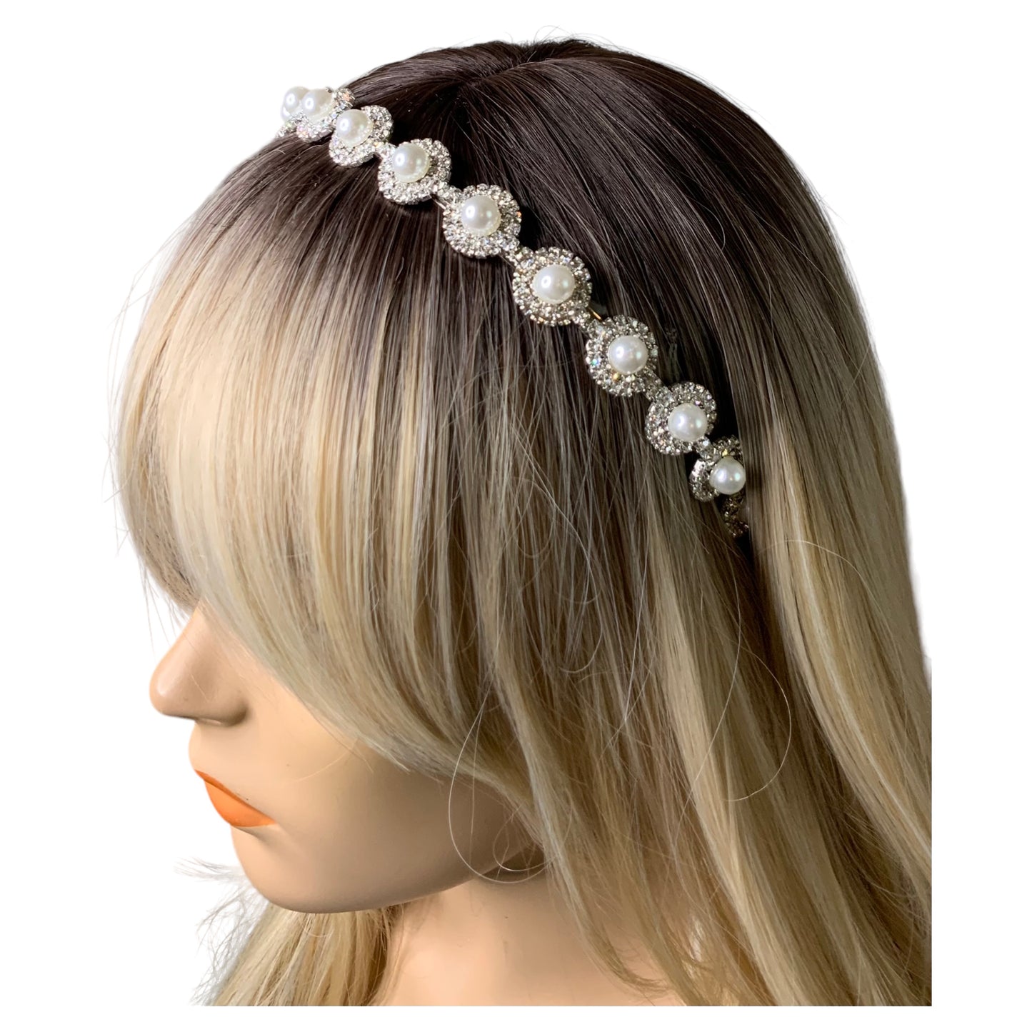 Diamonds and Pearls Headband